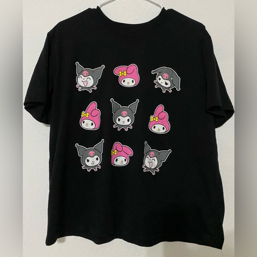 My Melody and Kuromi Women’s Graphic Tee Size  XL